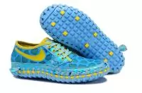 nouveau nike acg femme maille respirante chaussures hot sale jaune bleu